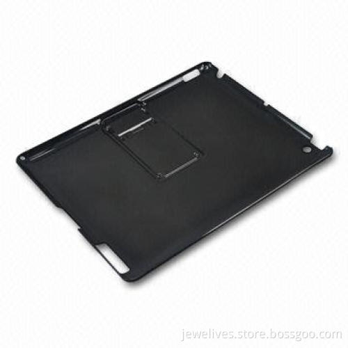 Crystal Hard Shell for Durable Apple's iPad, Case with Integrated Handsfree Viewing Stand